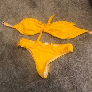 Yellow bikini M